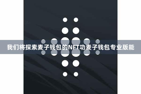 我们将探索麦子钱包的NFT功麦子钱包专业版能