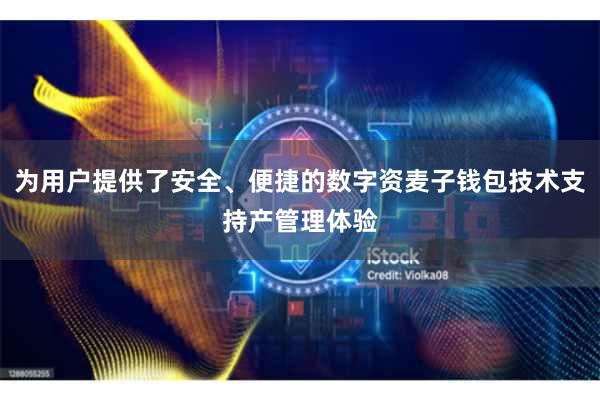 为用户提供了安全、便捷的数字资麦子钱包技术支持产管理体验