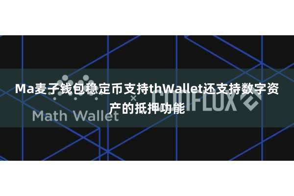 Ma麦子钱包稳定币支持thWallet还支持数字资产的抵押功能