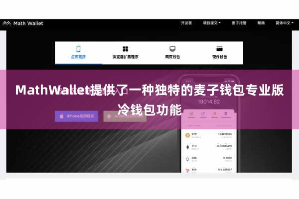 MathWallet提供了一种独特的麦子钱包专业版冷钱包功能