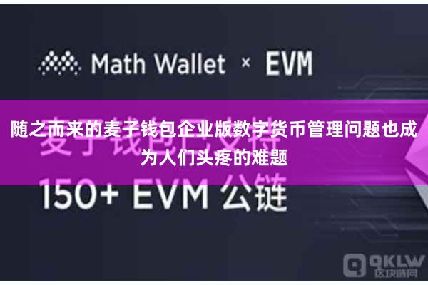 随之而来的麦子钱包企业版数字货币管理问题也成为人们头疼的难题
